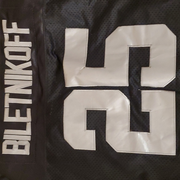 Vintage Mitchell and Ness Oakland Raiders Biletnikoff Jersey - Picture 3 of 5